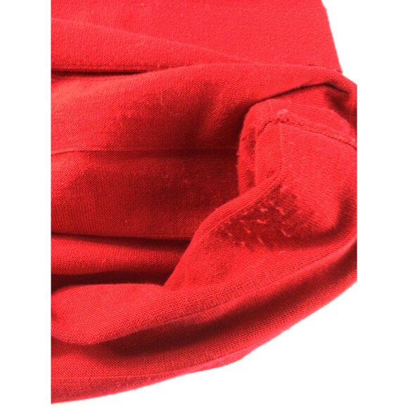 Calvin Klein Tiered Dress * Size 6 ? * Red Cotton *VGC - Picture 6 of 6